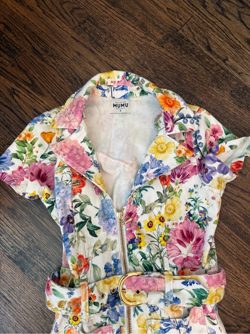 Show Me Your Mumu Jacksonville Short Sleeve Jumpsuit
K19 - Picture 4 of 9